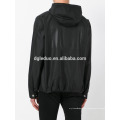 Sudadera con capucha de poliéster sport black hoodies half zip up para hombre